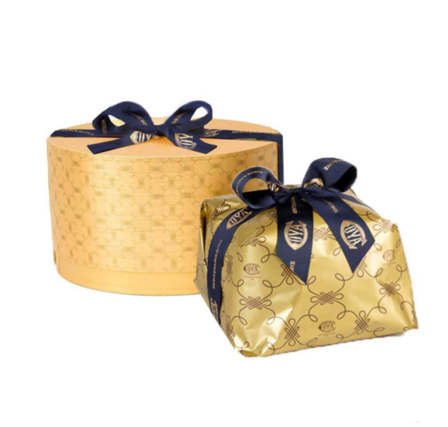 Panettone în cutie tip pălărie