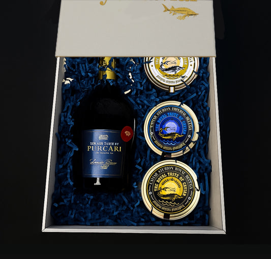 Cutie Cadou – Caviar si Sampanie