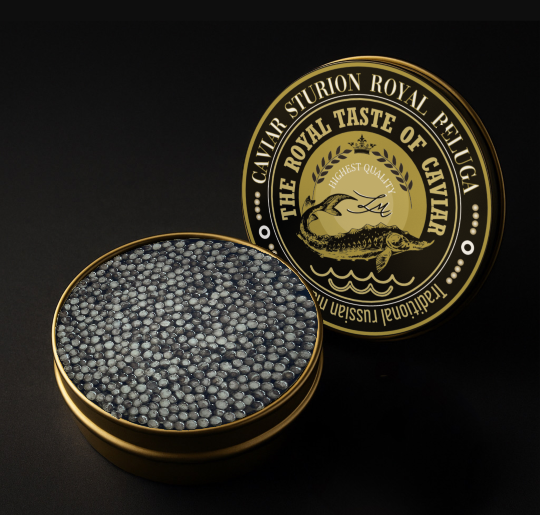 Caviar sturion royal beluga
