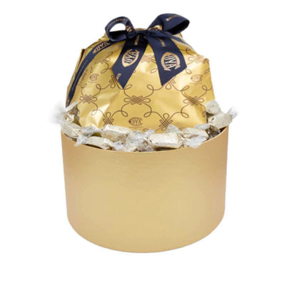 Panettone cu nugă în cutie tip pălărie