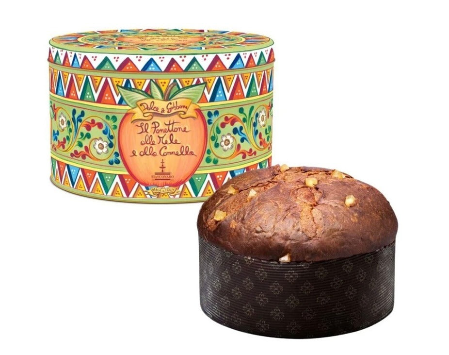 Panettone cu Mere și Scorțișoară Dolce & Gabbana 1000g